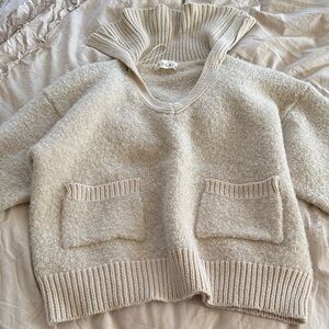Solai The Label Cozy Morning Knit Boucle Sweater S/M